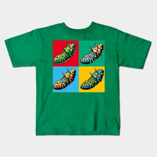 Pop Pupa Art - Cool Insect Kids T-Shirt